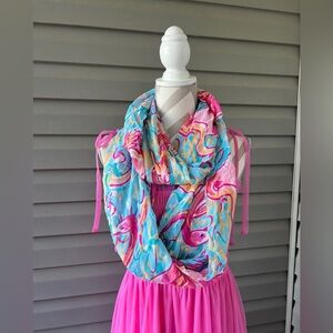 Lilly Pulitzer Riley 🦩 Infinity Scarf